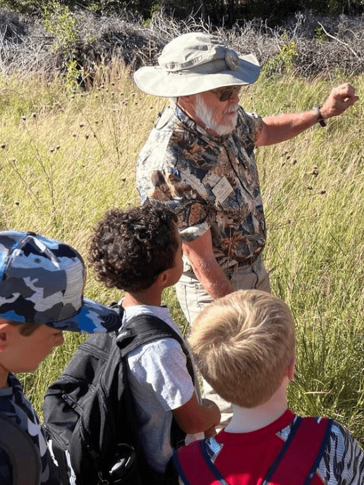 BPRC volunteer leading children's wildlife program