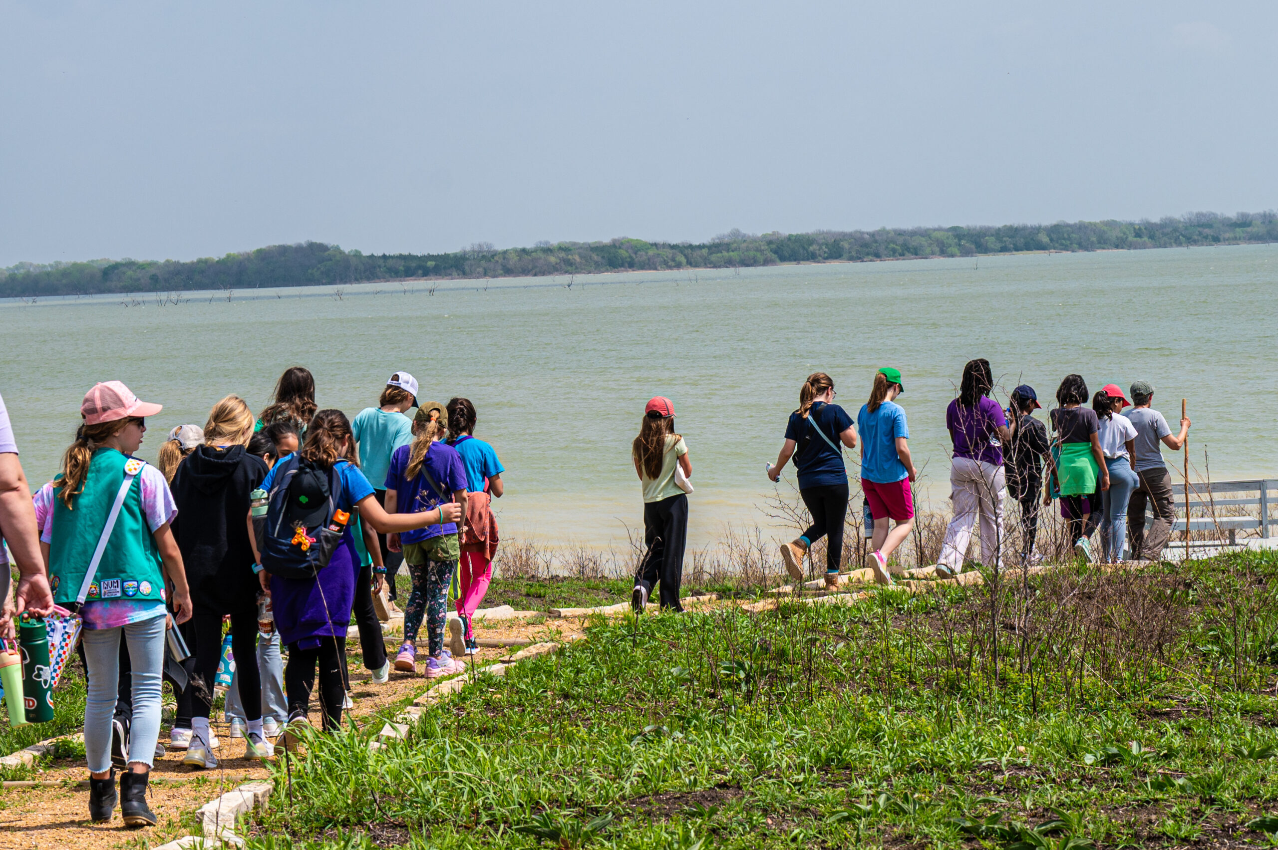 Girl scout field trip
